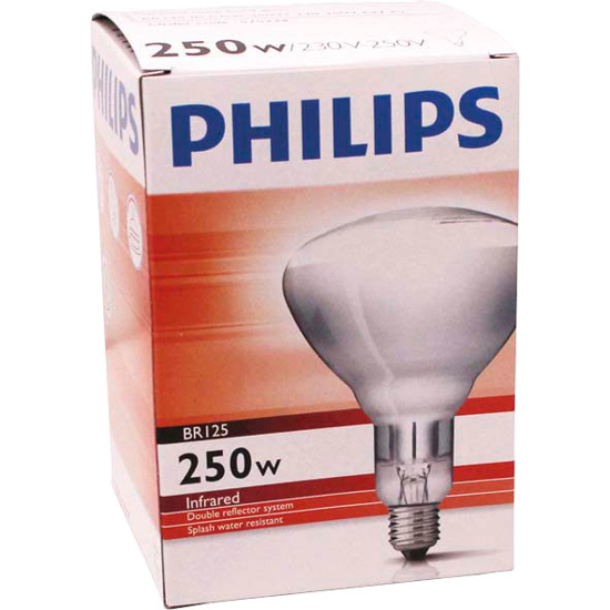 Obrazek Promiennik Infrared Philips 250 W,  biały (50241-00-00)