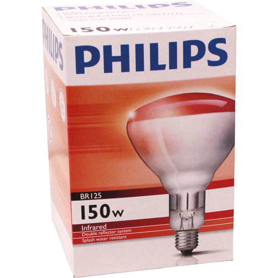 Picture of Promiennik Infrared Philips 150 W,  czerwony (50242-00-00)
