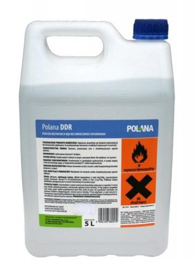Obrazek Polana DDR 5 kg Płyn do dezynfekcji rąk bez konieczności spłukiwania