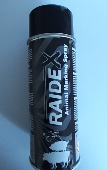 Obrazek Farba w sprayu Raidex 400 ml (40017-00-00) - czarna
